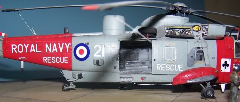 Sea King Royal Navy Ready For Inspection Aircraft